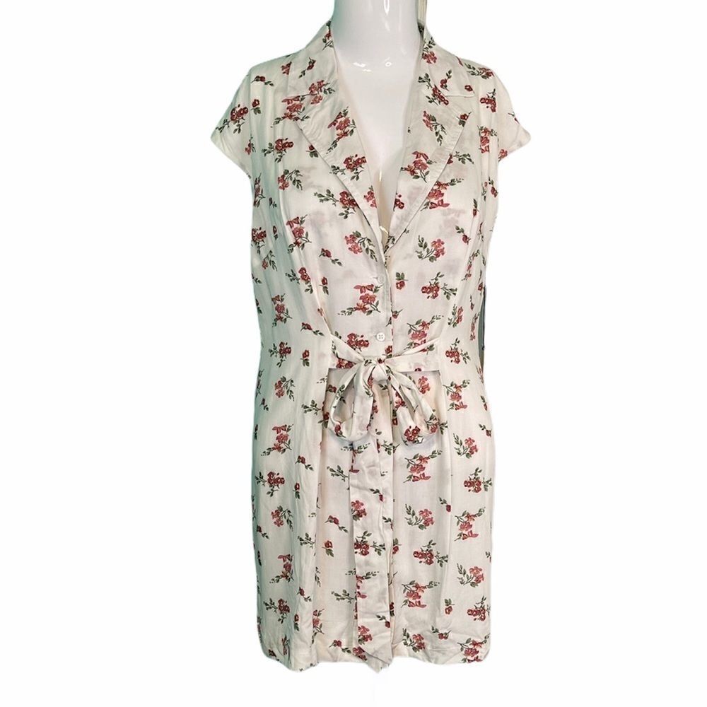 REVOLVE SUPERDOWN Romina Floral Buttons Front Mini Dress.Size S - Picture 5 of 14